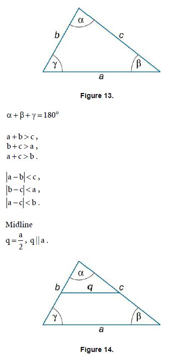 Geometry Scalene Triangle Mathematics Formulas